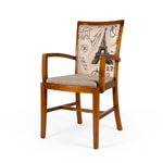 Minangkabau Vintage Dining Arm Chair