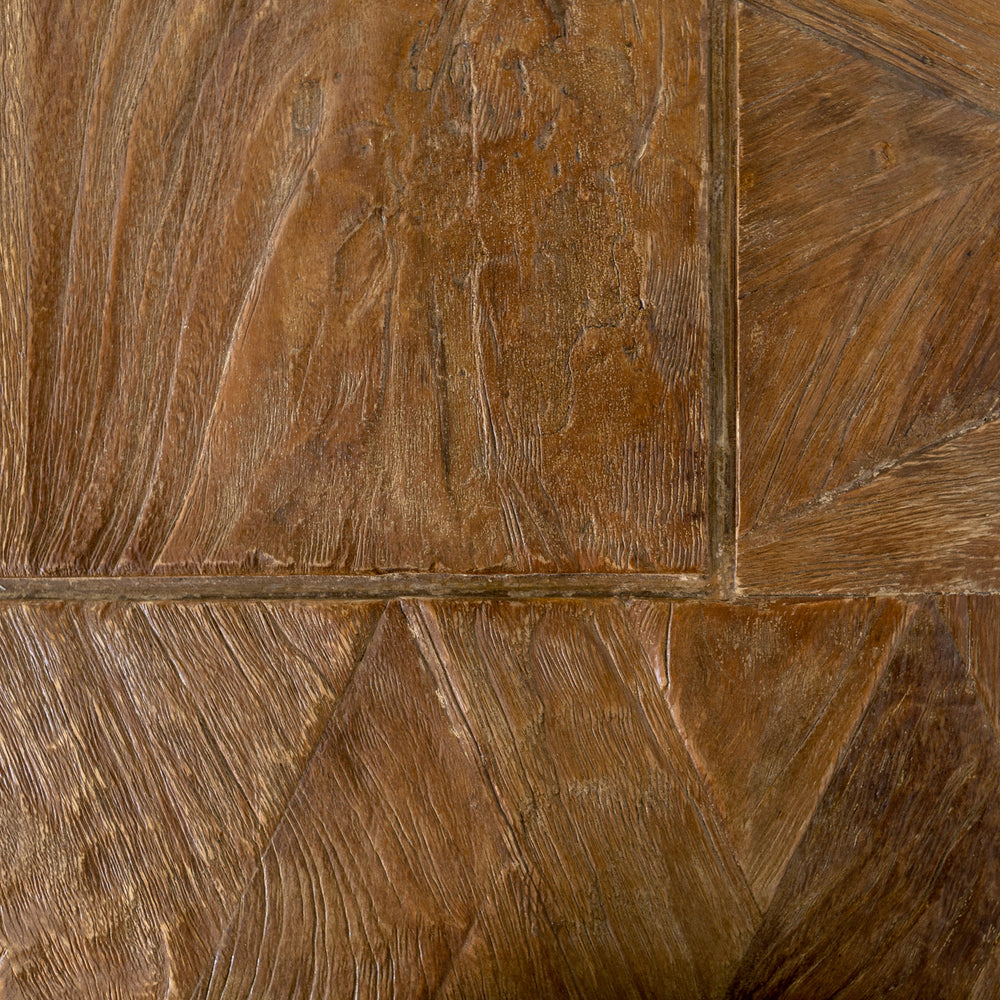 Mosaic Rustic Wood Dining Table