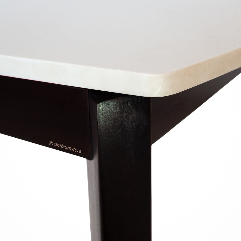 Minangkabau Marble Top Dining Table