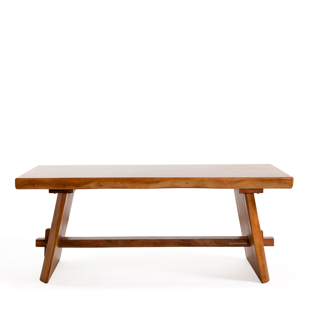 Tibetan Uncut Suar Wood Dining Table