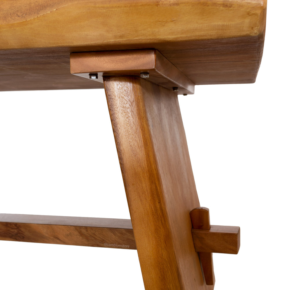 Tibetan Uncut Suar Wood Dining Table