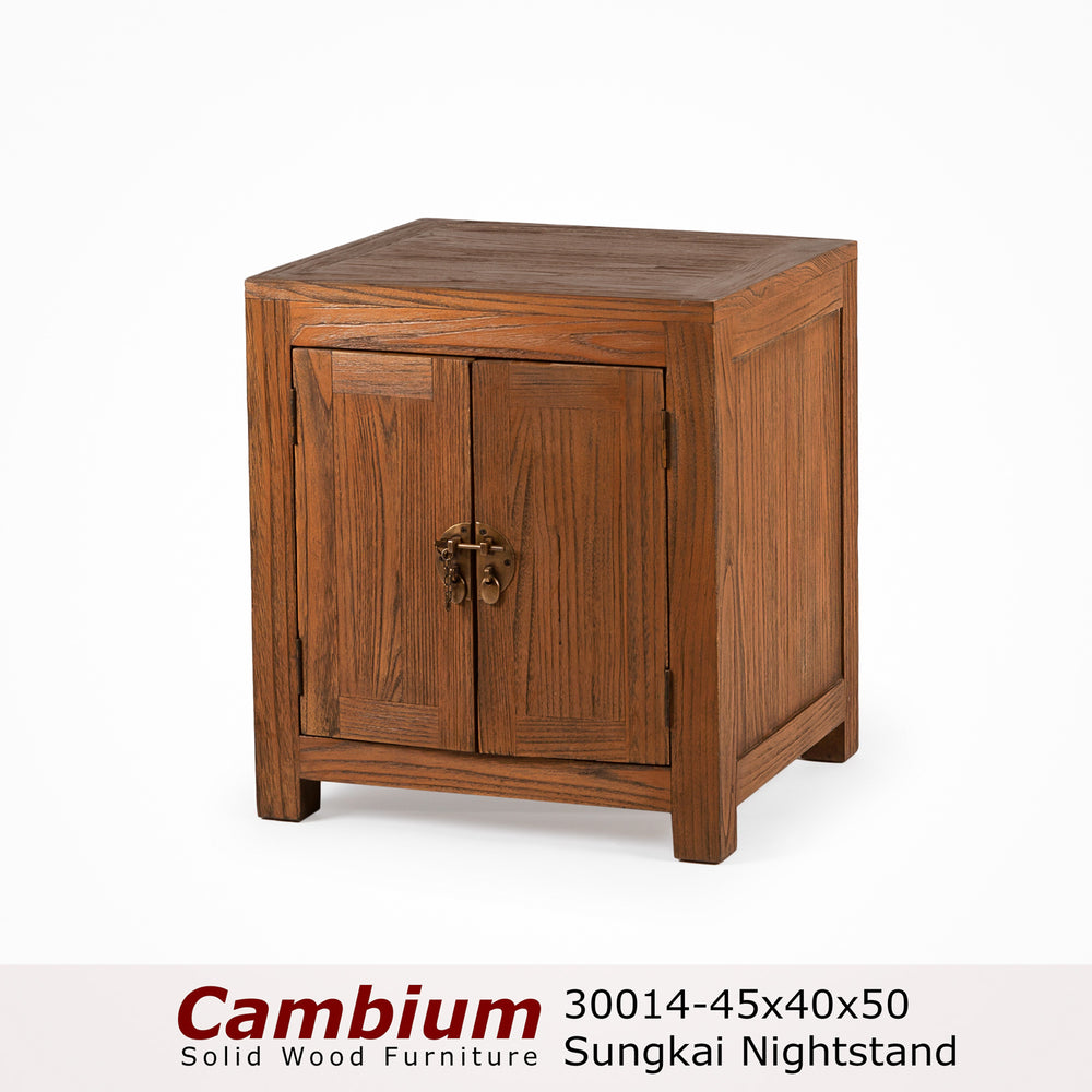 Sungkai 2D Side Table (Brown)