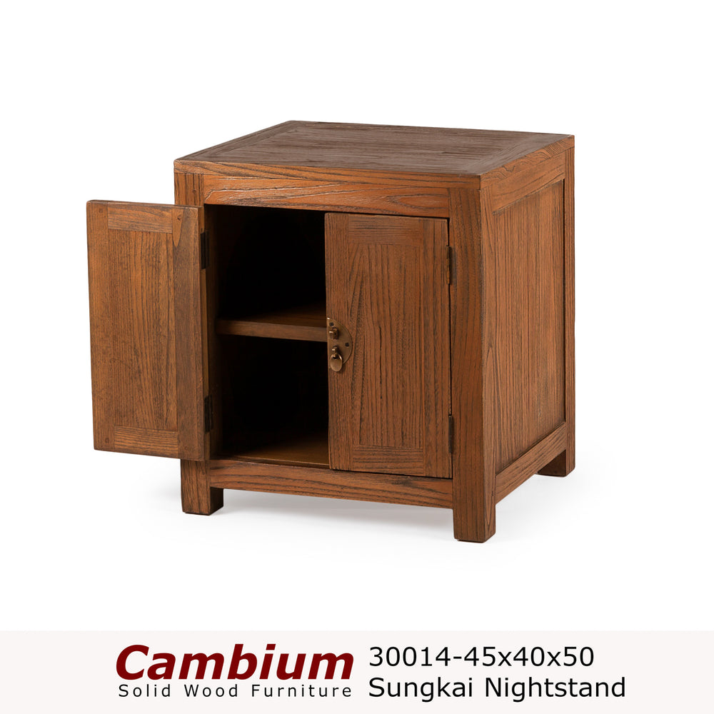 Sungkai 2D Side Table (Brown)
