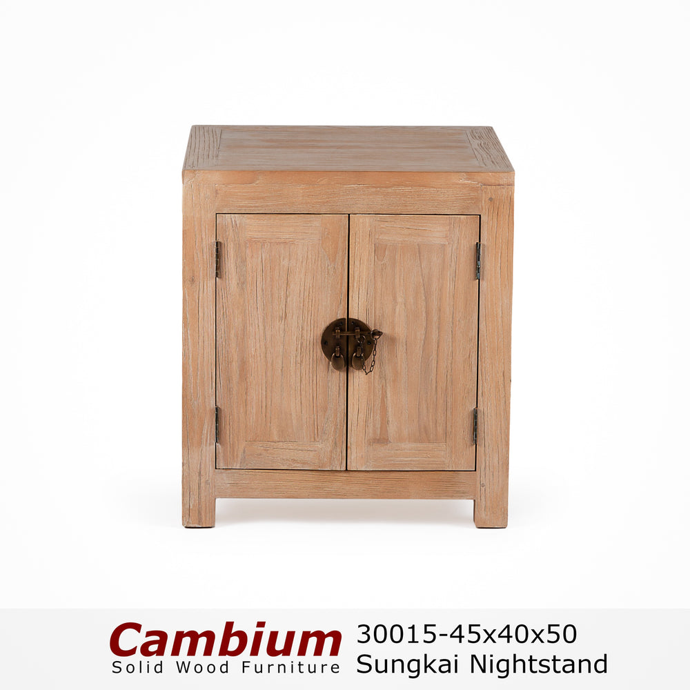 Sungkai 2D Side Table (Pale)