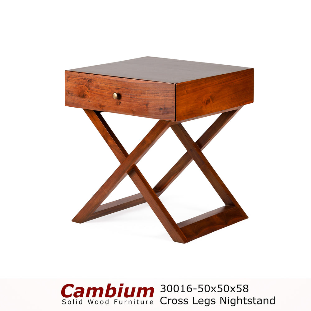 Cross Legs Side Table