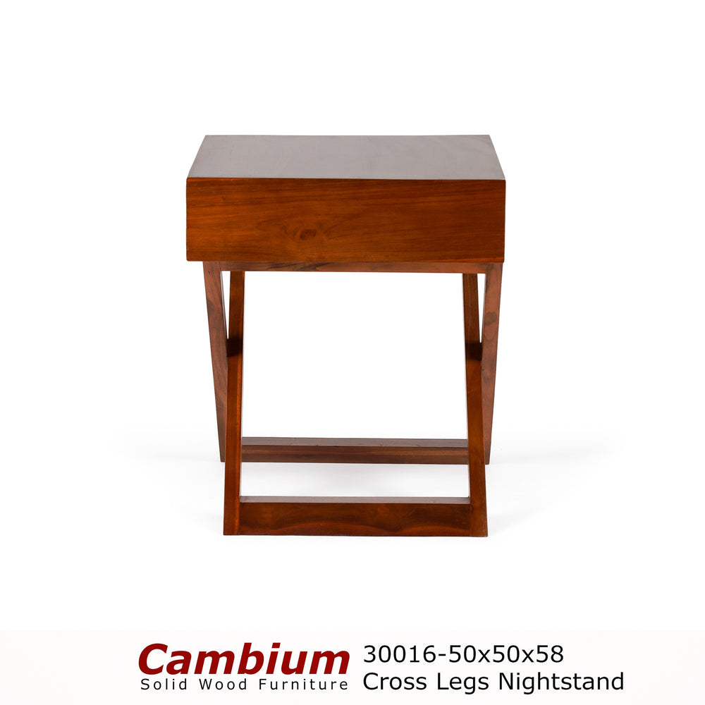 Cross Legs Side Table