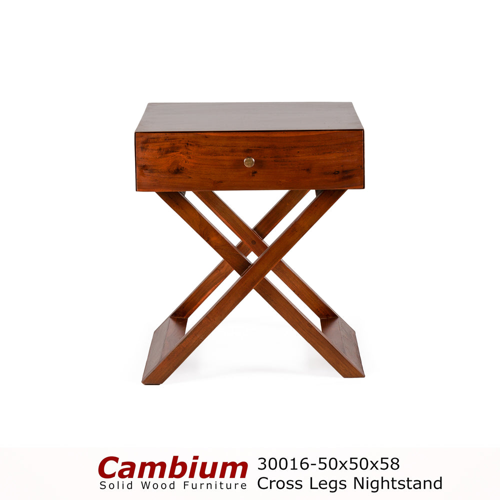 Cross Legs Side Table