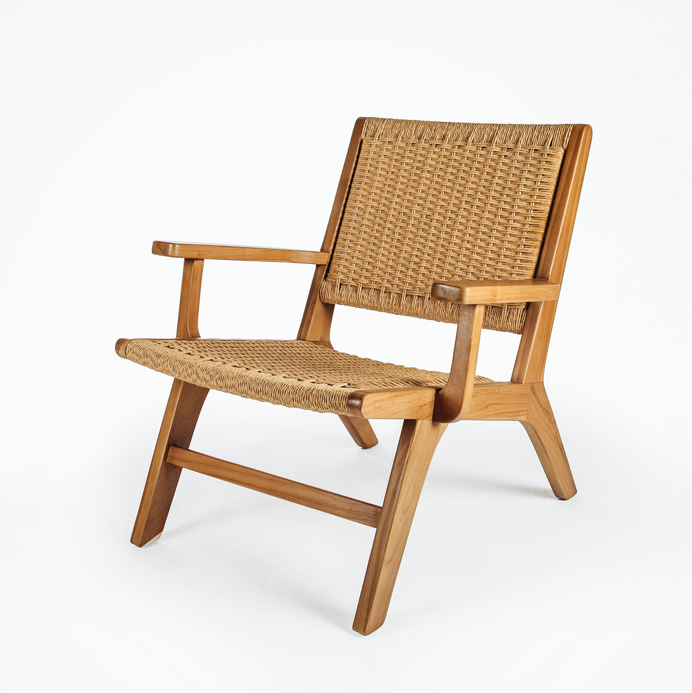 Slipper Woven Lounge Arm Chair