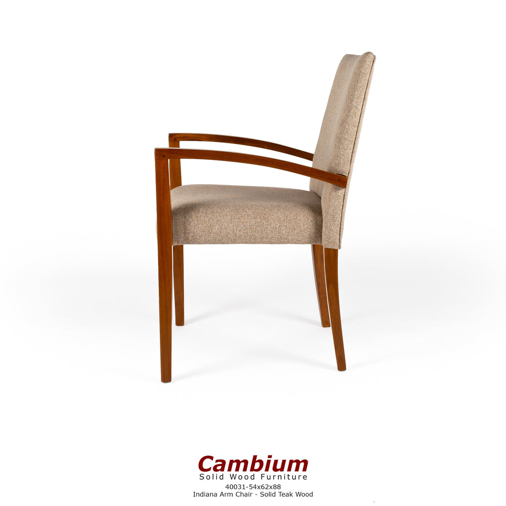 Indiana Upholstered Dining Arm Chair