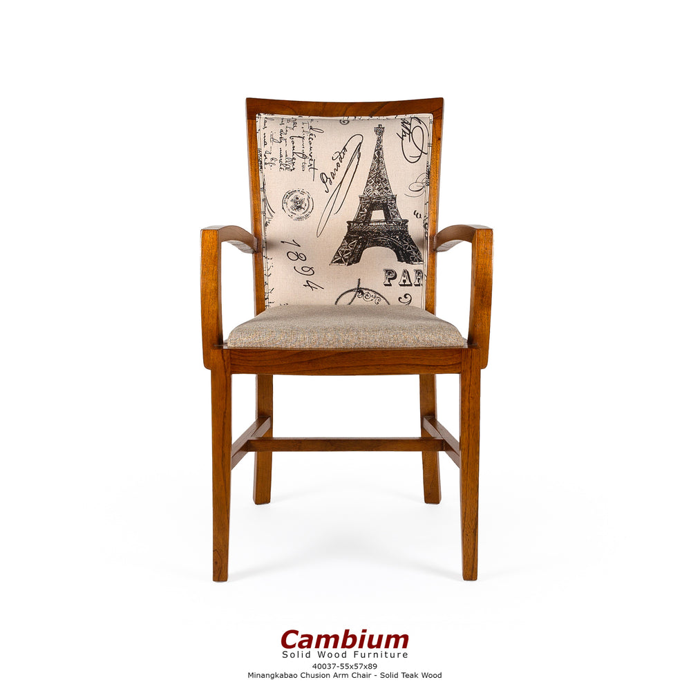 Minangkabau Vintage Dining Arm Chair