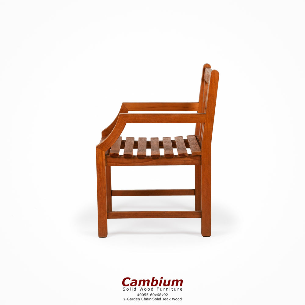 "Y" Gardenia Dining Arm Chair