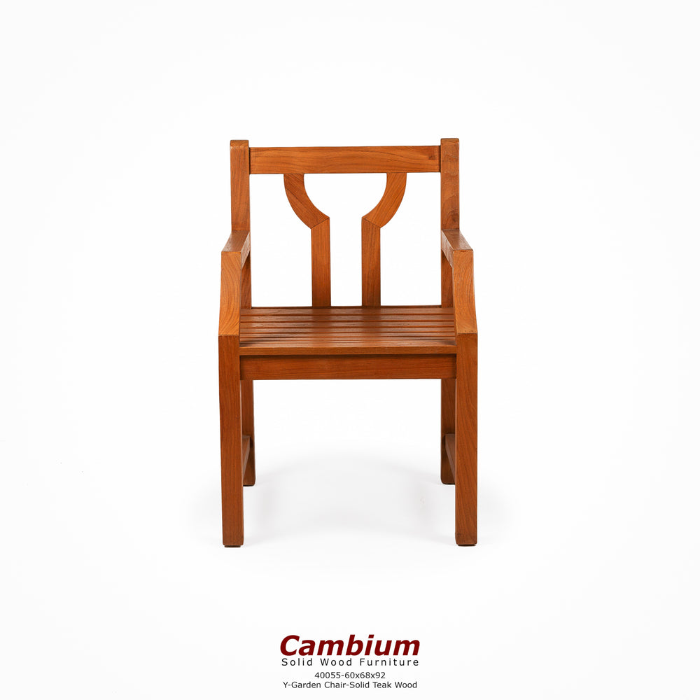 "Y" Gardenia Dining Arm Chair