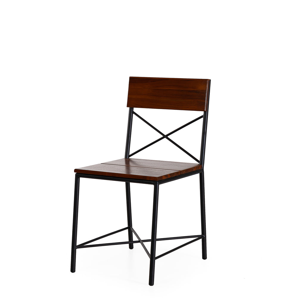 Quarnia X Industrial Dining Chair