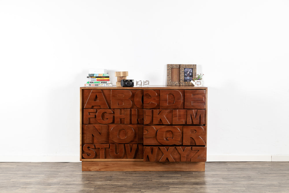 Alphabet "ABCD" Dresser