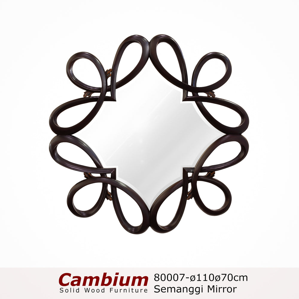 Semanggi Decor Mirror (silver)