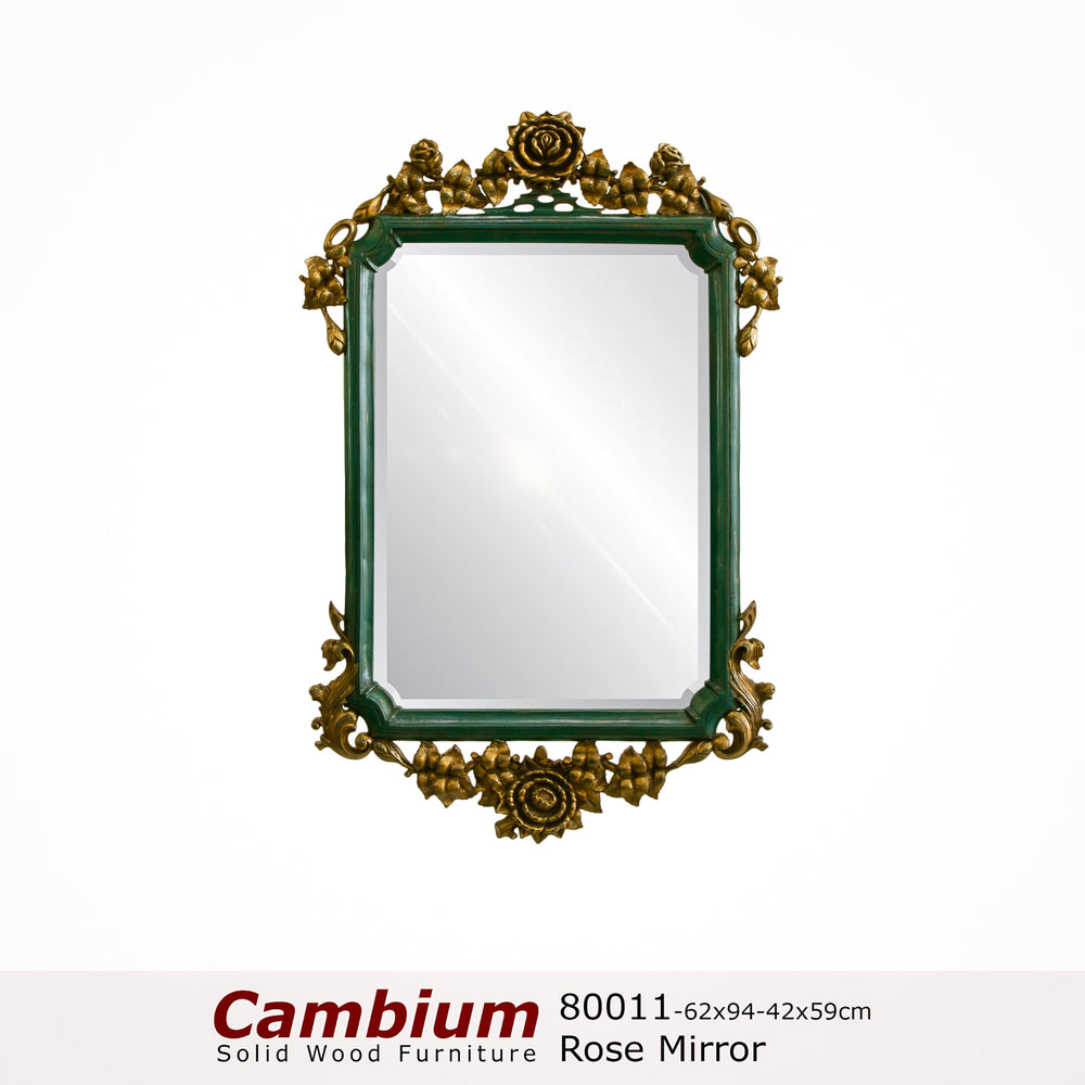 Rose Antique Decor Mirror