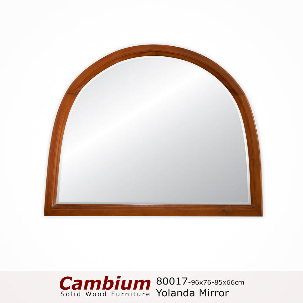 Yolanda Plain Arc Decor Mirror