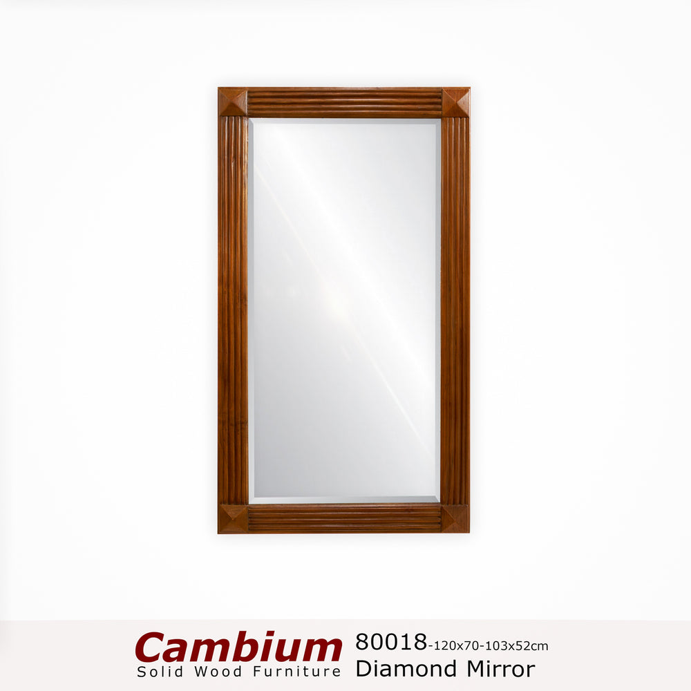 Diamond Rectangle Decor Mirror