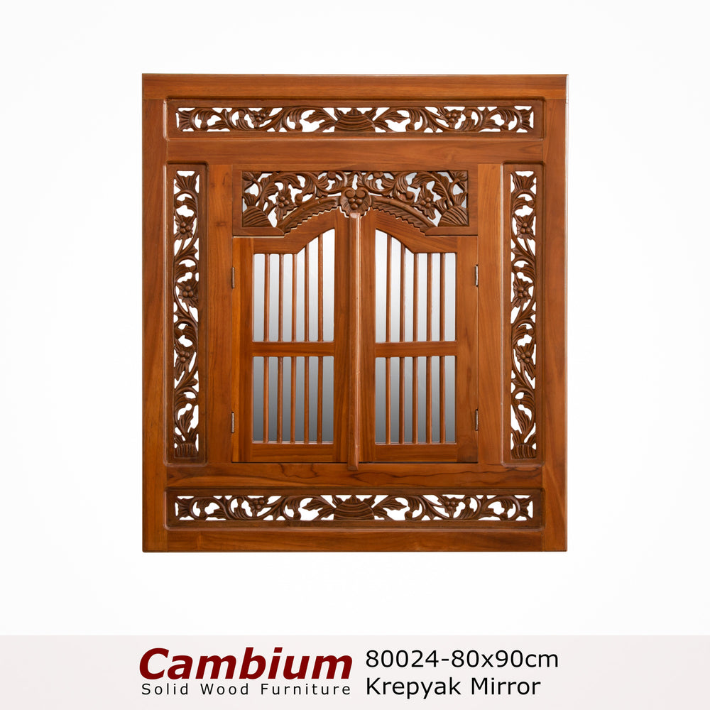 Krepyak Window Decor Mirror (light brown)