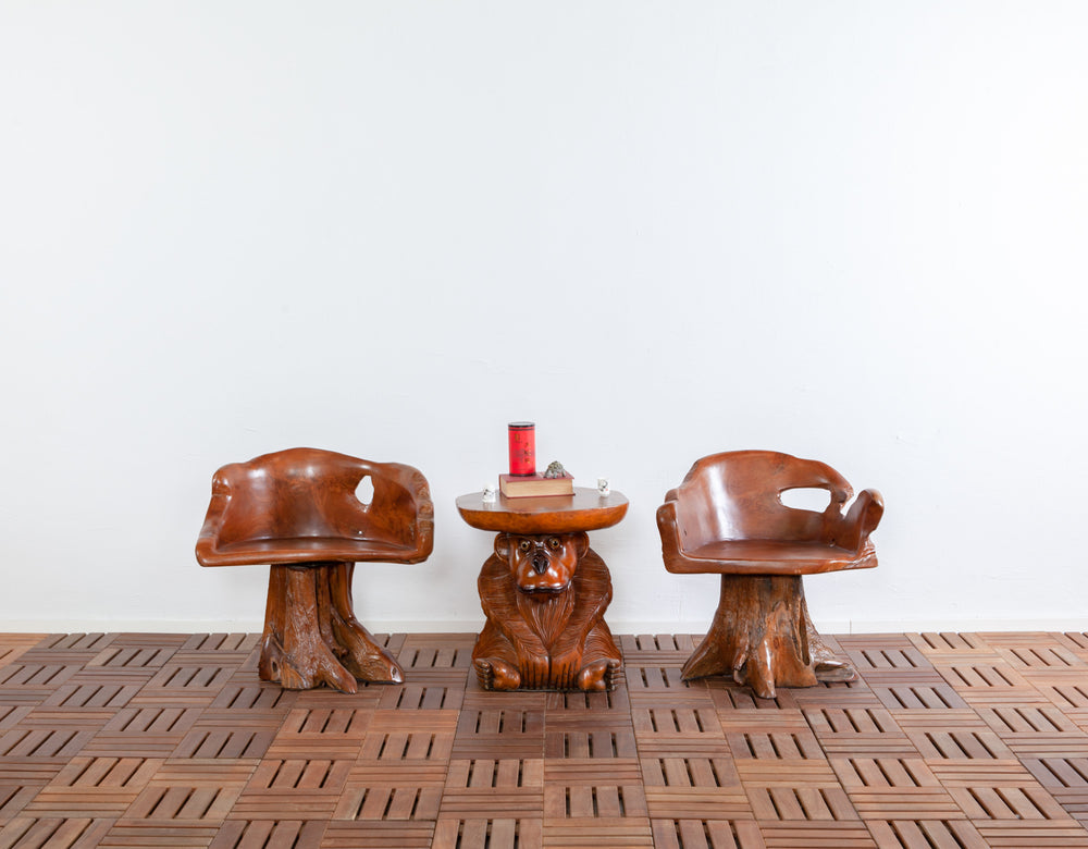 Tree Stump Kong Stool Set
