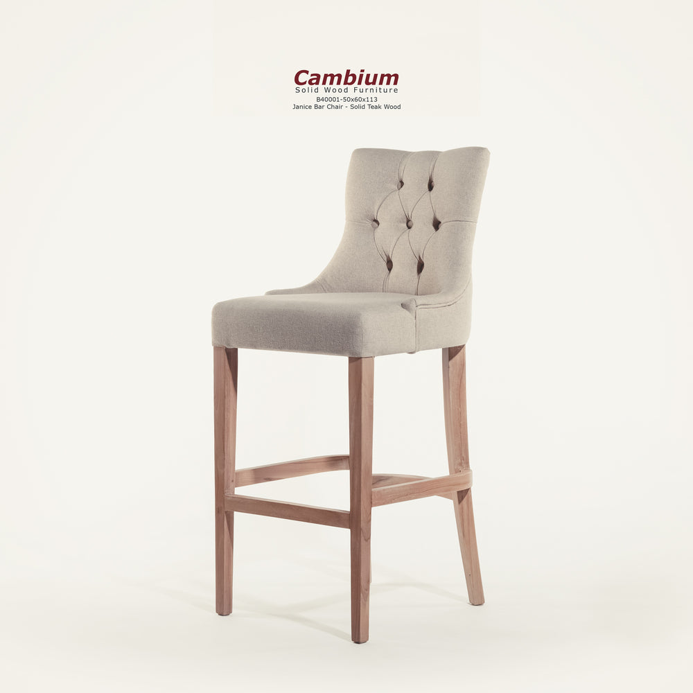 Janice Tufted Bar Stool