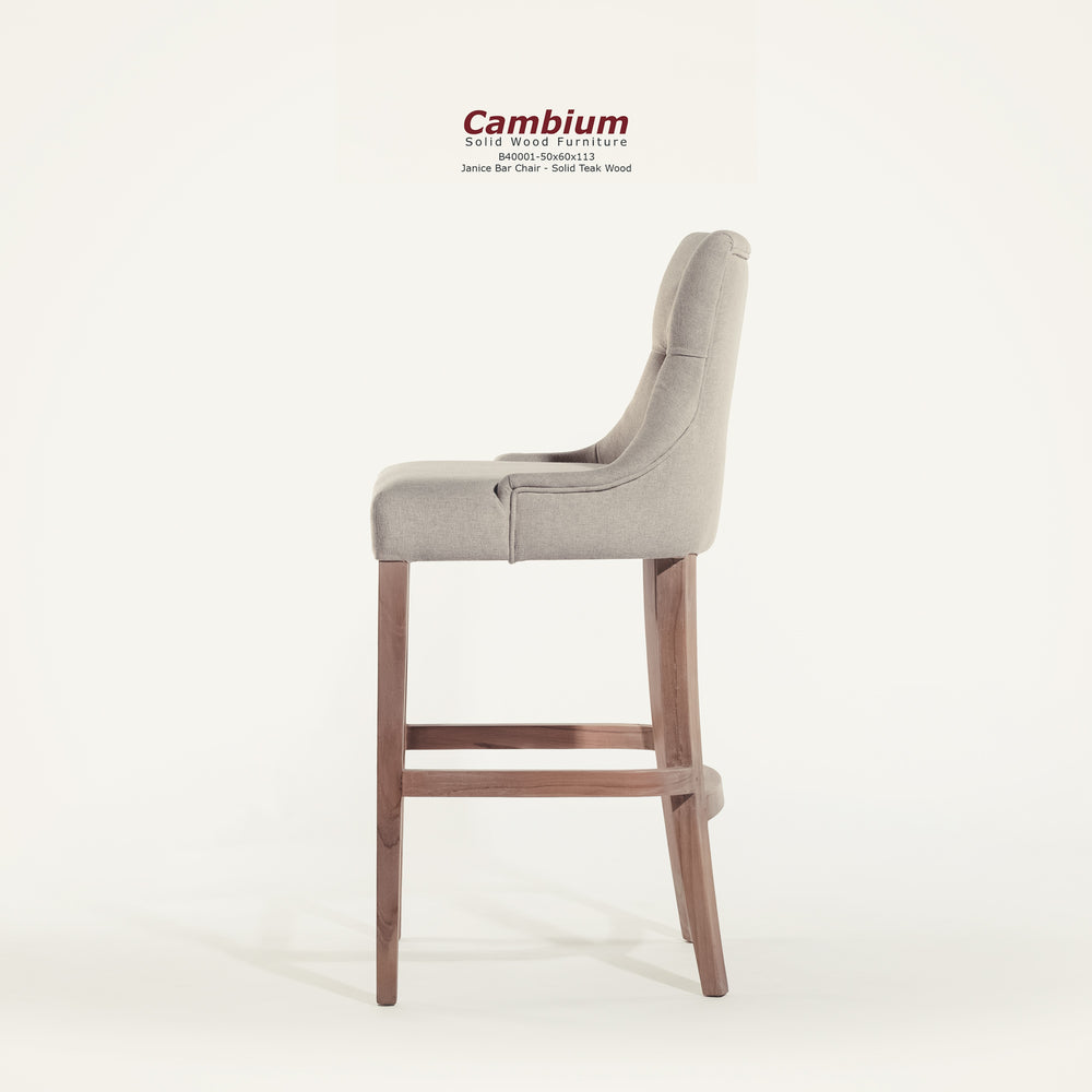 Janice Tufted Bar Stool