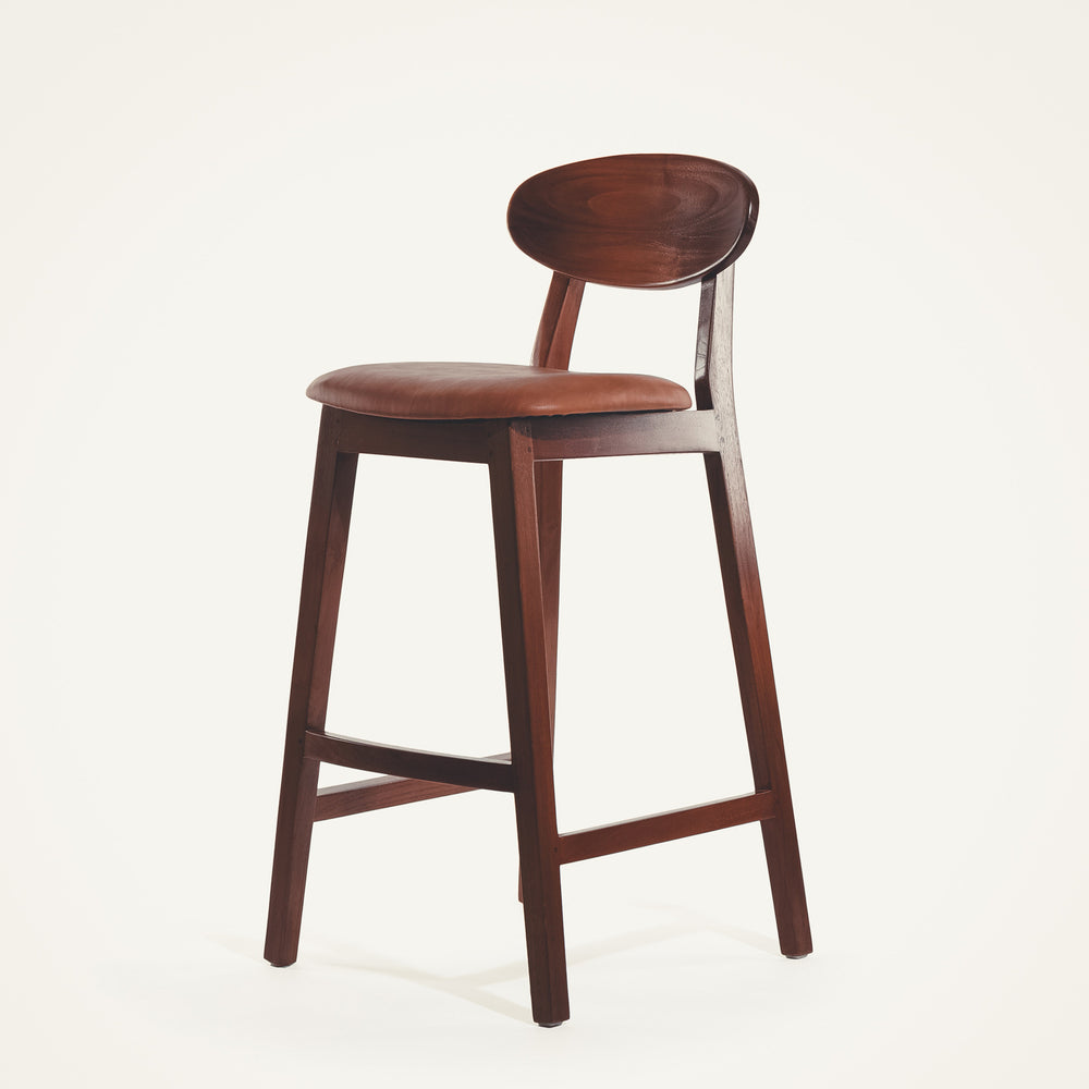 Lebrary Upholstered Bar Stool