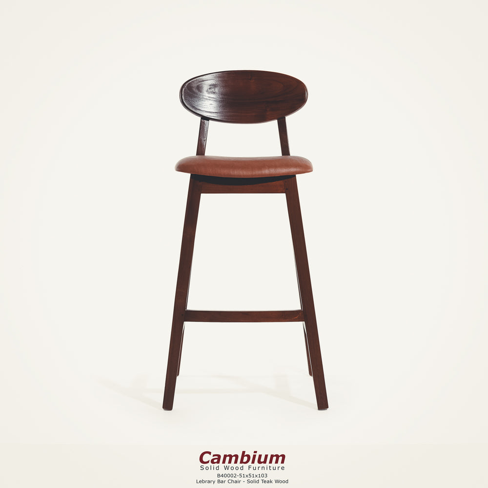 Lebrary Upholstered Bar Stool
