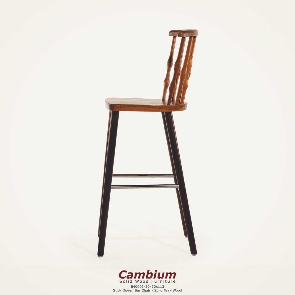 Stick Queen Bar Stool