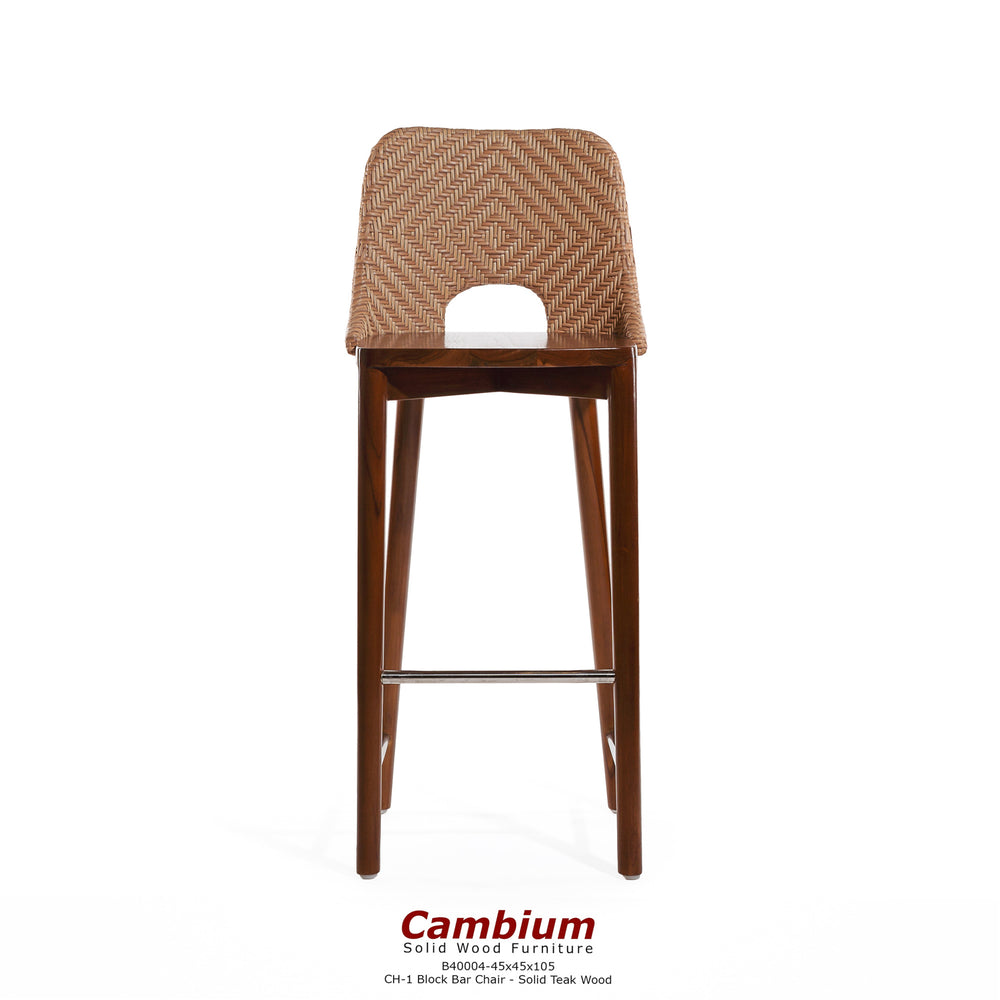Block Bar Stool