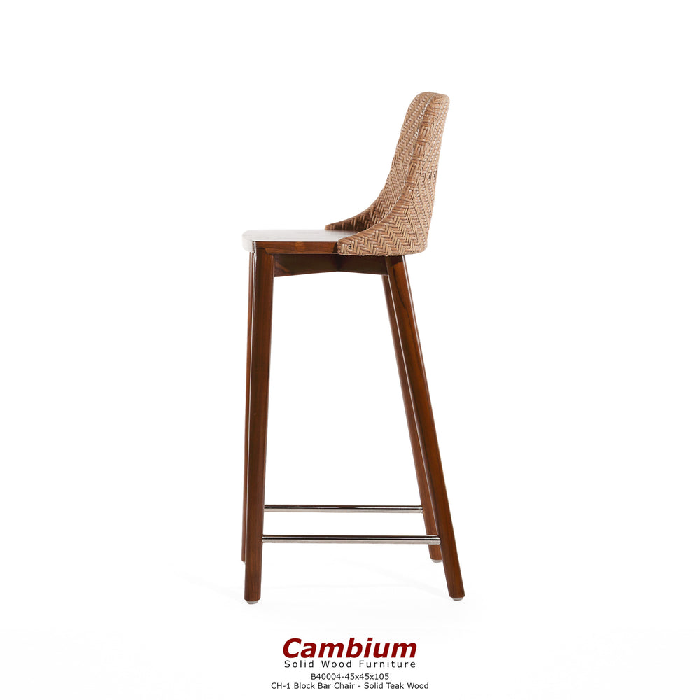 Block Bar Stool