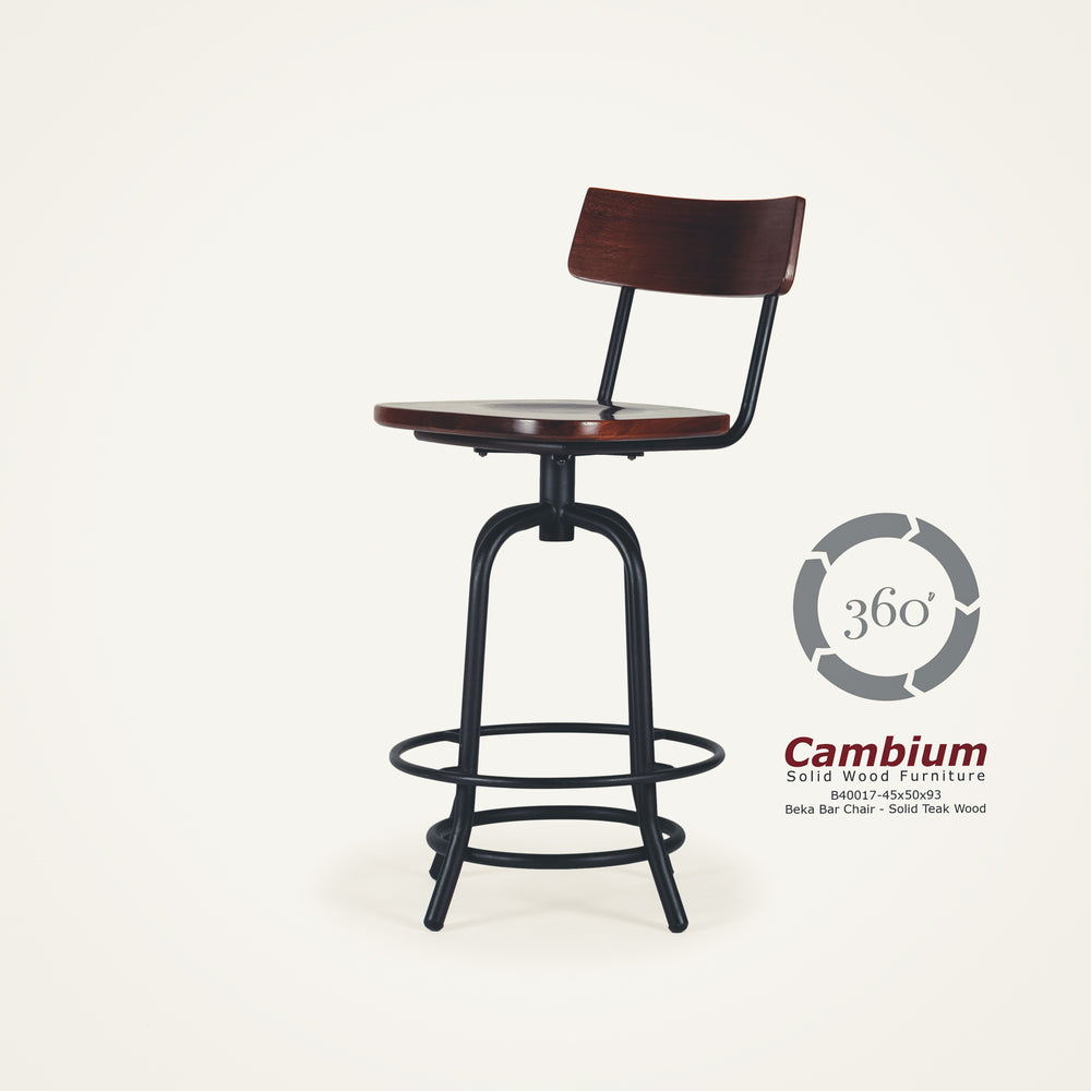Beka Swivel Bar Stool