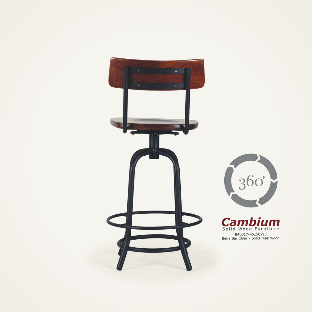 Beka Swivel Bar Stool