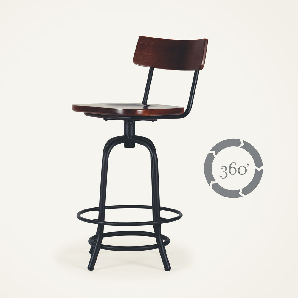 Beka Swivel Bar Stool