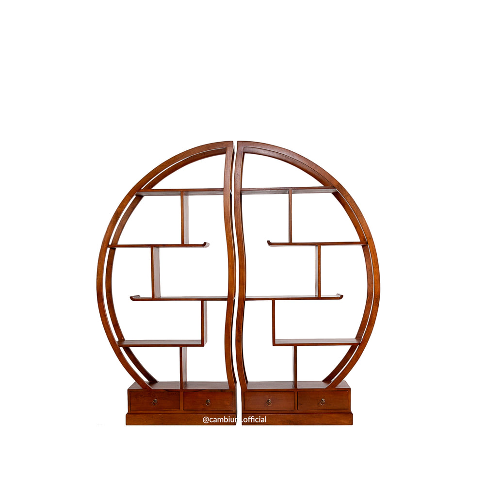 Yin Yang Partition Divider Shelves