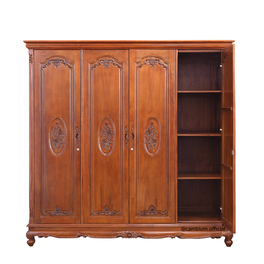 Louis Wardrobe - 4 doors