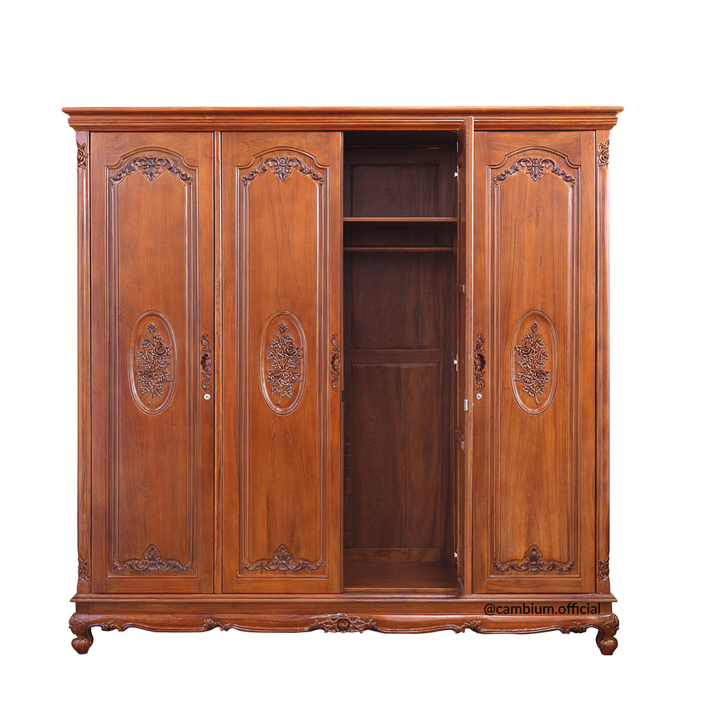 Louis Wardrobe - 4 doors