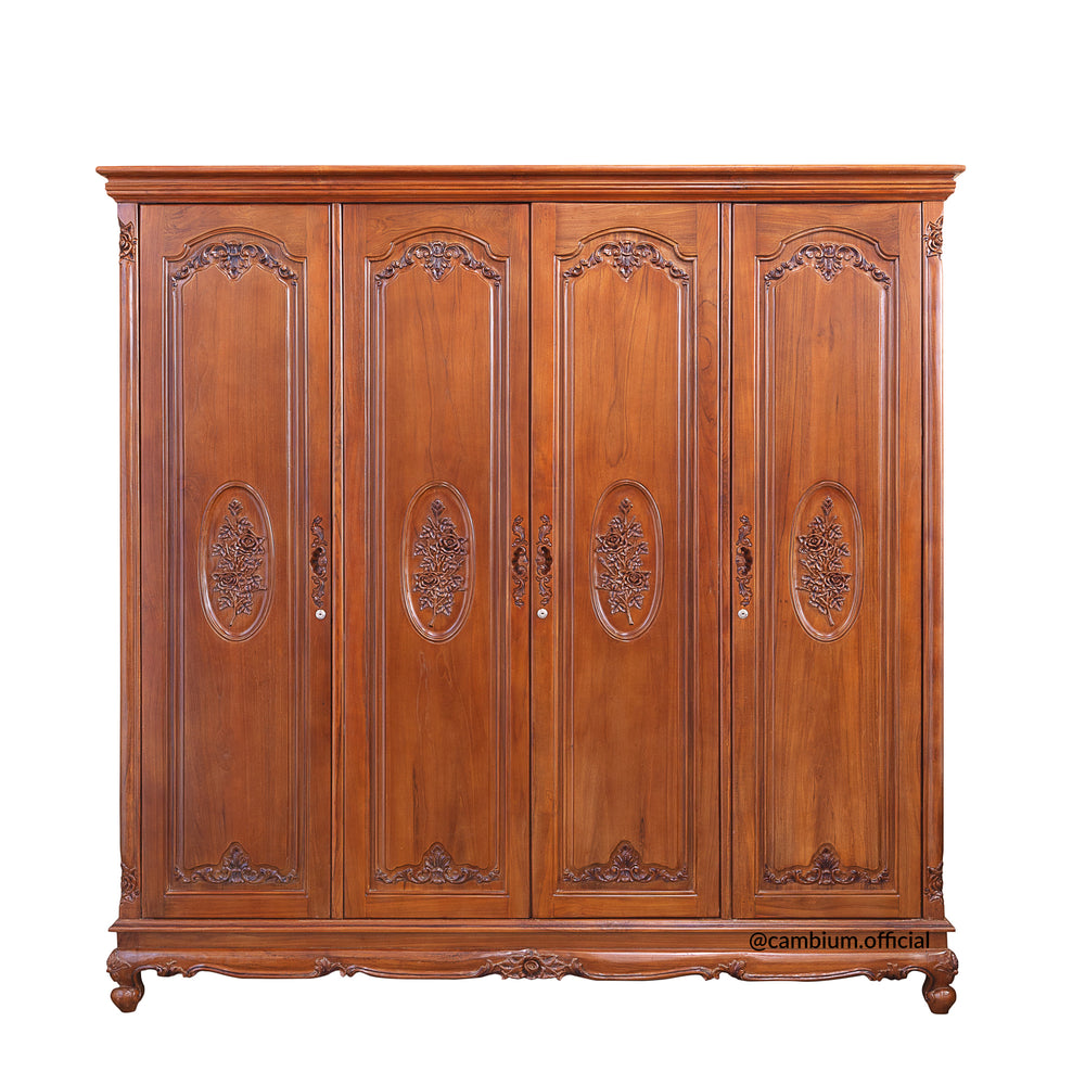 Louis Wardrobe - 4 doors