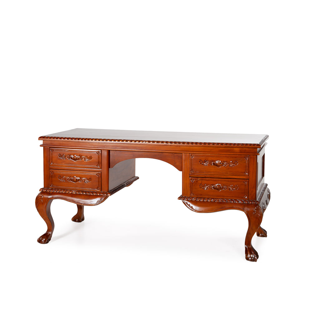 Ebony Traditional Writing Desk