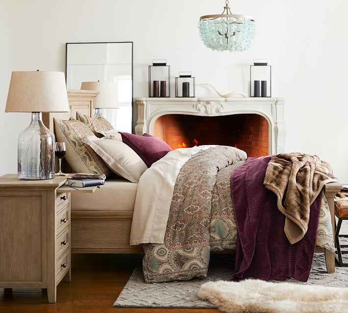 Hudson Bed - Rustic Washed